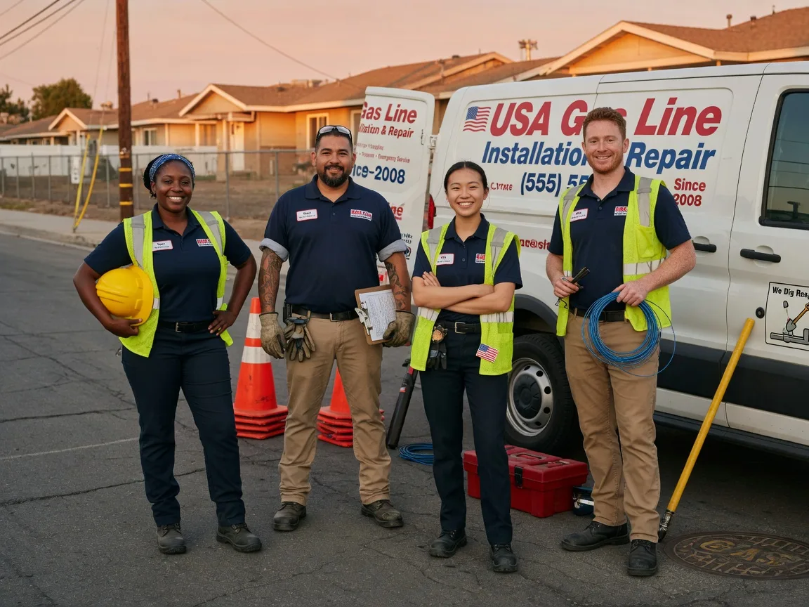 Gas Line Installation company in Salinas, CA